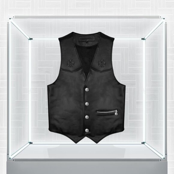 Chrome Hearts Gunslinger Leather Vest